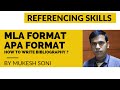 MLA and APA Referencing Styles