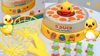 1 Minute Satisfying with Unboxing & Review Bouncing Duck Carousel Toy | ASMR Videos no music