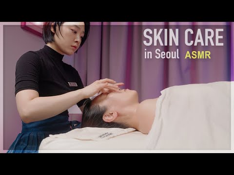 ASMR 😪 환상적인 서울 야경 감상 후  피부관리와 마사지로 힐링 ☁️ 꿀 수면