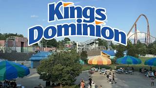 Spending The Evening At Kings Dominion Amusement Park Vlog 2025