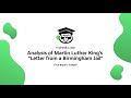 Dr. King's Letter Analysis