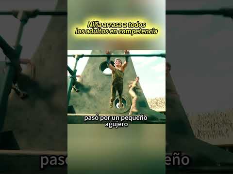 ¡Increíble hazaña! Niña arrasa a todos los adultos en competencia#shorts