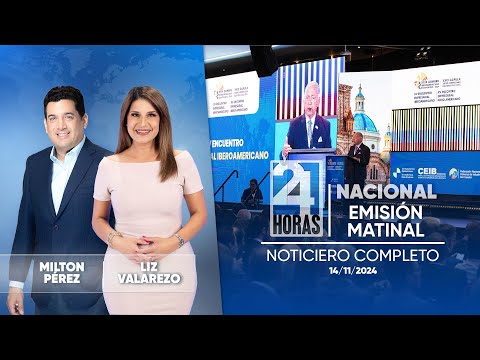 Noticiero de Ecuador (Emisión Matinal 14/11/2024)