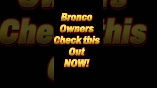 🔥 The NASTY Truth About Ford Bronco Air Filters 😳