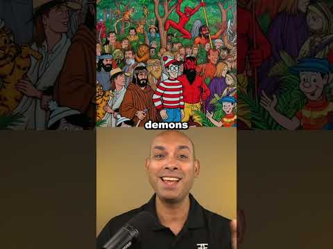 Can You Find All The Demons...⁉️👹🤯 #Short #Jesus #JesusChrist #Faith #Devil #God