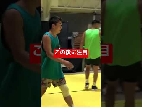 試合中にこの"煽り技"をやったら確実にブチギレ案件ww #shorts #バスケ