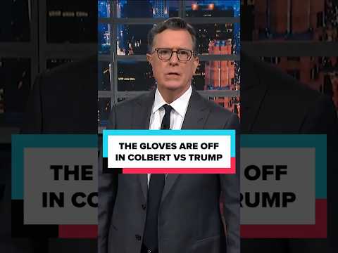 Colbert Tells Trump to F*ck Himself After Late Show Cancellation