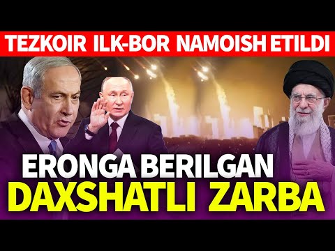 TEZKOR..ILK-BOR NAMOISH ERONGA BERILGAN DAXSHATLI  ZARBA