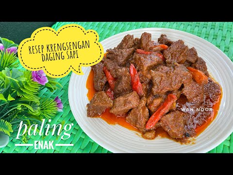 Resep Masak Krengsengan Daging Sapi Paling Enak dan Simpel