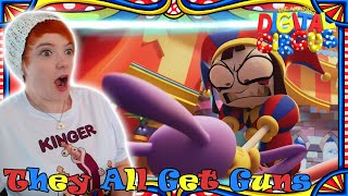 What an EPISODE!!! The Amazing Digital Circus 1x06 Episode 6: They All Get Guns Reaction
