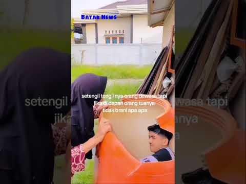 Se nakal nakal anak dewasa kalau sama orang tua,tidak berani apa-apa tetap kita kayak anak kecil