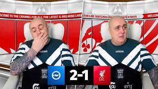 CRAIG REACTS TO BRIGHTON 2-1 LIVERPOOL HIGHLIGHTS