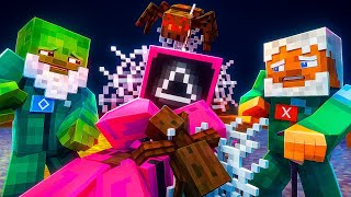 The Long Game Squid Game - Minecraft animation