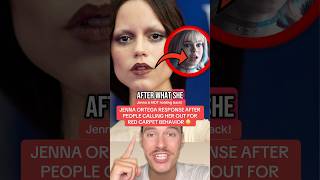 JENNA ORTEGA RED CARPET DRAMA CONTROVERSY 😳