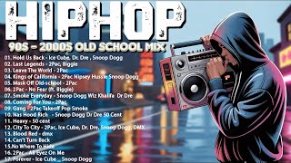90S 2000S OLD SCHOOL HIP HOP 🎶🎶🎶 DR. DRE, 2PAC, SNOOP DOGG, ICE CUBE, 50 CENT, DMX, NAS #hiphop