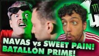 ¡NAVAS vs SWEET PAIN! 🤯🤯 ¡BATALLÓN PRIME DE LOS DOS! 🔥🔥 ¡TERRIBLE LA FU!