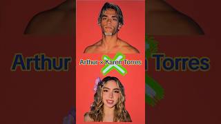 Mixing Arthur & new Gf Karen Torres to see their future daughter❤️#arthurlima#alencarzão#karentorres