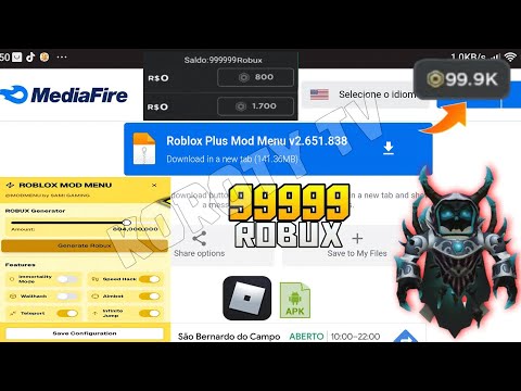 Roblox Mod Menu 2.651.838 Infinite Robux and Free Shopping, Fly, Speed & Unlimited Robux (2024!)