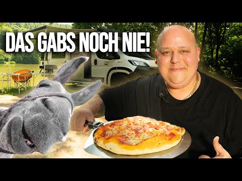Camping mit PIZZA und ESELN am See 🍕🫏