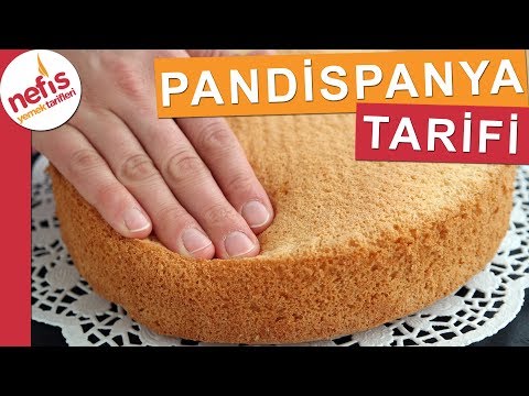 Sünger PANDİSPANYA TARİFİ - Çok kabaran kek yapımı