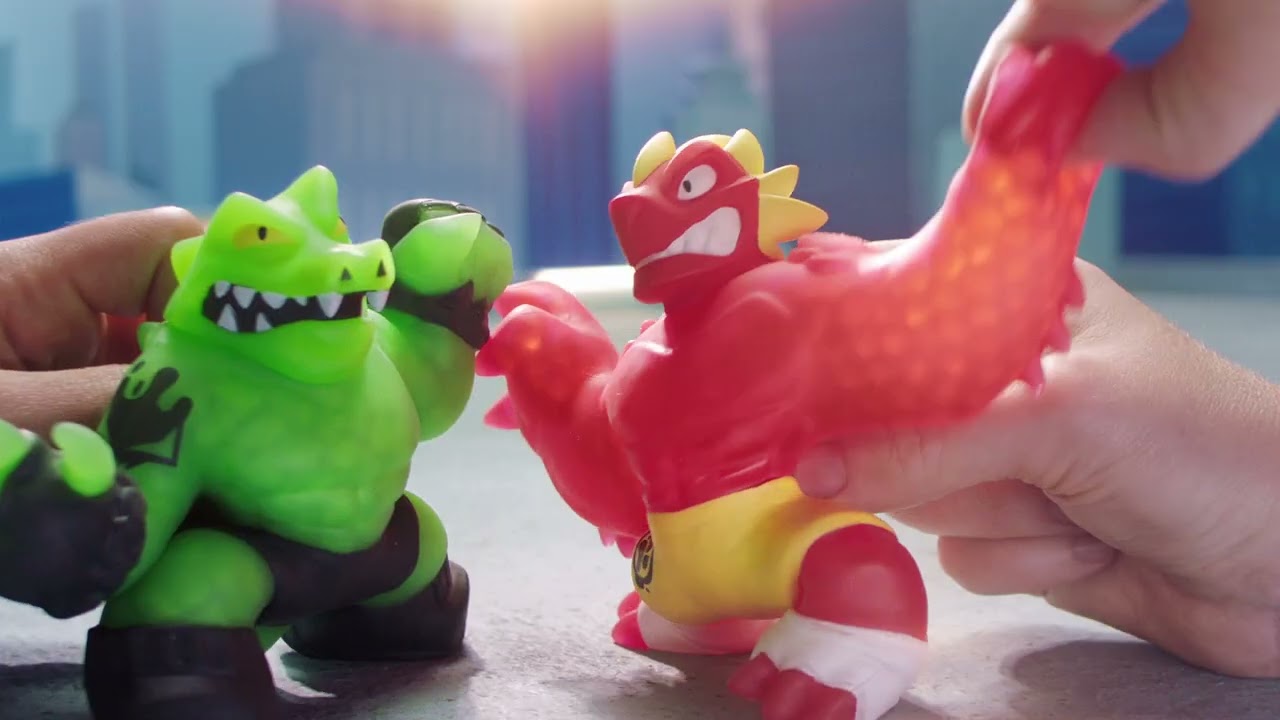 Фигурка GooJitZu Хрустикоид галактическая атака - видео