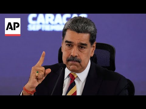 YouTube video thumbnail: Maduro Hails Venezuela's Military Cooperation With Russia as Tensions With US Grow