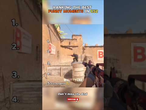 Top 5 best funny Moments in CS2 😂 #cs2 #gaming #funnyclips #cs2memes #csgo