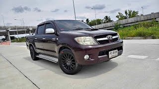 กระบะเกียร์ออโต้📢Toyota Hilux Vigo 4 ประตู ปี 2005📢เครื่อง 3.0 G เกียร์ AT📢รถสวยเดิมบาง