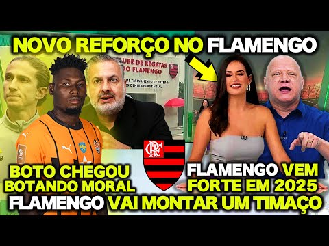 NOVO REFORÇO no FLAMENGO ! JOSÉ BOTO CHEGOU BOTANDO MORAL no FLAMENGO! CONTRATAÇÃO SURPRESA no FLA