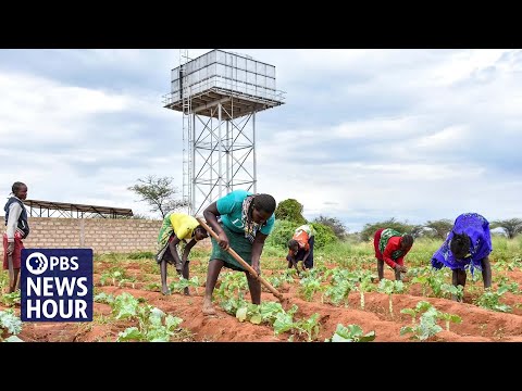 YouTube video thumbnail: Projects Bringing Water to Drought-Ridden Land Could end With USAID's Dismantling