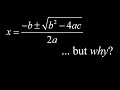 Understanding the Quadratic Formula