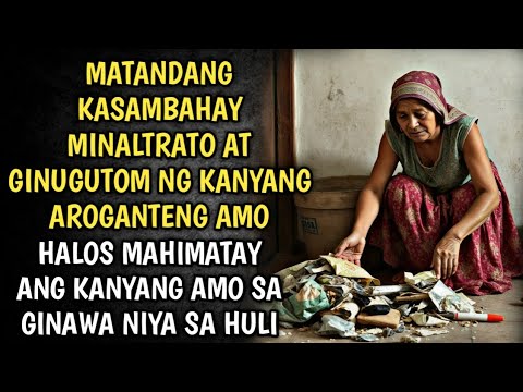 MATANDANG KASAMBAHAY MINAMALTRATO NG AROGANTENG AMO.HALOS MAHIMATAY ANG AMO SA GINAWA NIYA SA HULI.