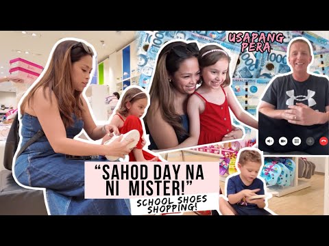 SUMAHOD NA SI MISTER!💵| Sulit na padala mula UK🇬🇧 to PINAS🇵🇠| Shopping tayo! READY NA FOR SCHOOL📚