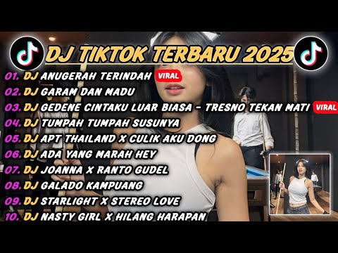 DJ TIKTOK TERBARU 2025 - DJ ANUGERAH TERINDAH🎵DJ GARAM DAN MADU🎵VIRAL SLOW BASS