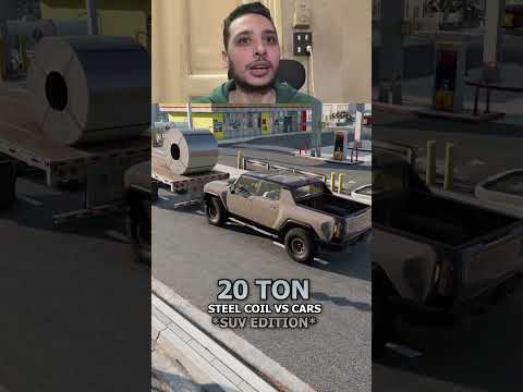 هل في عربية تقدر تستحمل اللفة الحديد دي اللي وزنها 20 طن؟