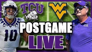 TCU - West Virginia Postgame LIVE