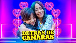 ASÍ FUE MI PRIMER BESO CON DANIELITA 😱 *Detras de cámaras COMO ME GUFFY*