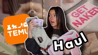 Haul maison, mode & chien TEMU !