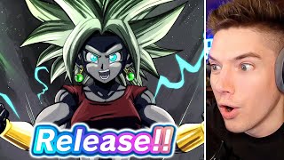 NEW Summon Animation on LF Kefla Summons on Dragon Ball Legends