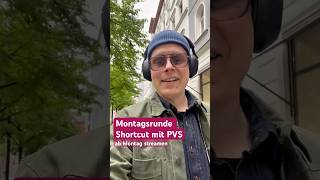 Die neue Folge MONTAGSRUNDE Shortcut ab Montag verfügbar!