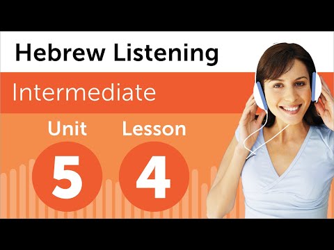 Learn Hebrew | Listening Practice - Giving Hebrew Directions to a Taxi Driver