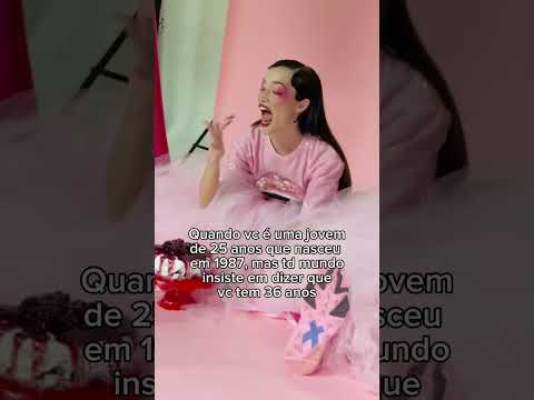 Quando você é uma jovem de 25 anos