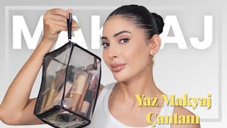 Yazlık Makyaj Çantam💄🌸Uygulamalı Ürün Yorumları ✨