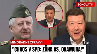 Chaotický start nového ministra obrany v SPD! Výroky ministra a Okamury šokovaly voliče!