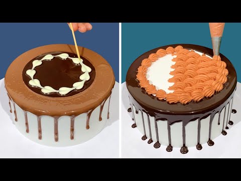 Amazing Chocolate Cake Decorating Ideas and Tips Cake Tutorials 👌 Cake Design to Sell to Everyone