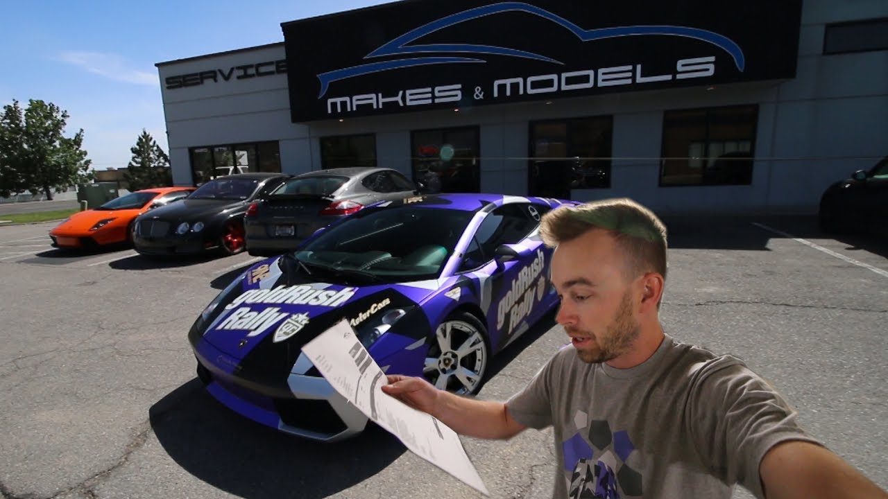 Here's the Repair Bill for The Lamborghini