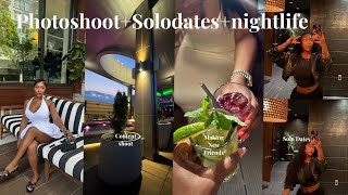 VLOG! Solo dates + self care + Photoshoots + making new friends & more
