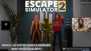 INDICE : LA CLÉ VA DANS LA SERRURE AVEC OVERANGELIXTV - Escape Simulator 2