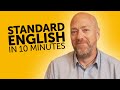 Understanding Standard English Concepts