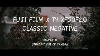 Cinematic Rain | FUJIFILM X-T4 XF50mmF2 R WR | HANDHELD